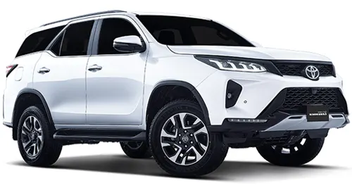 Rent Fortuner Legender self drive SUV in Vasco da Gama for adventure in Goa