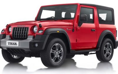 Mahindra Thar self drive jeep for rent in Margao and Vasco Goa